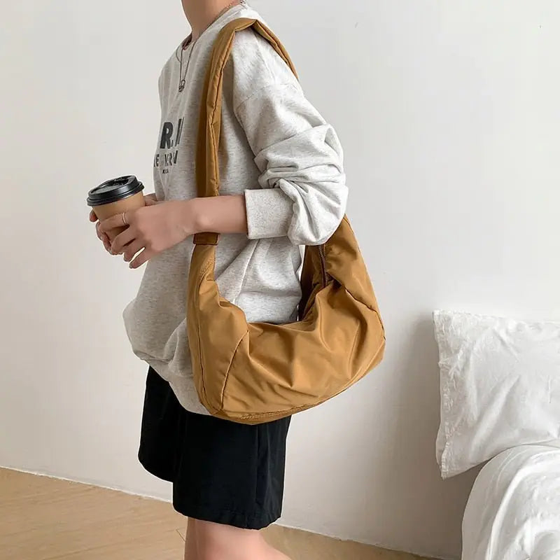 Unisex Nylon Crossbody Bag