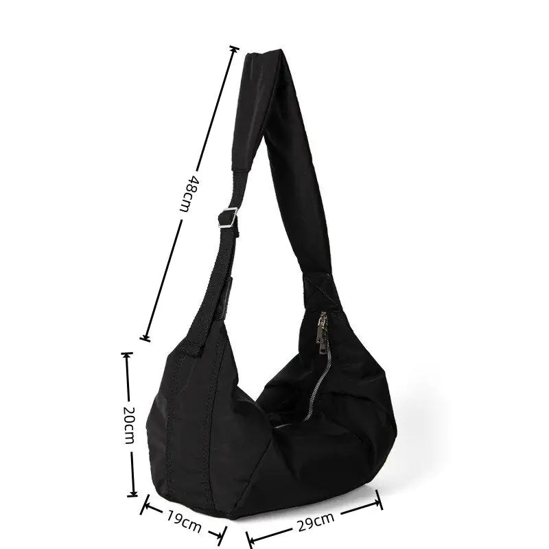 Unisex Nylon Crossbody Bag